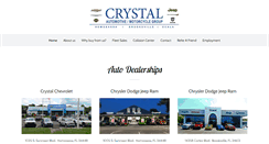 Desktop Screenshot of crystalautos.com